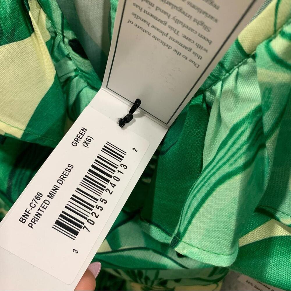 HT 360 Collective Dark Green Short Dress - Size XS - Picture 8 of 9